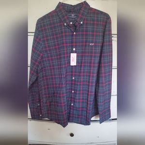 Vineyard Men's Slim Fit Button Down size XL